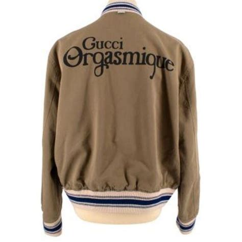 gucci orgasmique felpa|Gucci 2019 Orgasmique Bomber Jacket .